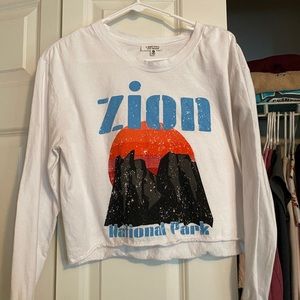 Zion Long Sleeve Crop Top